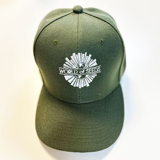 Embroidered Cap - World of Seeds - World Of Seeds - Merchandising